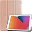 Apple iPad 8 10.2 (2020) Hoesje Book Case - Rose goud