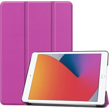 Apple iPad 8 10.2 (2020) Hoesje Book Case - Paars