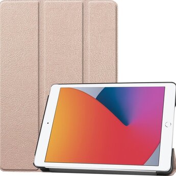 Apple iPad 8 10.2 (2020) Hoesje Book Case - Goud