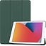 Apple iPad 8 10.2 (2020) Hoesje Book Case - Donkergroen