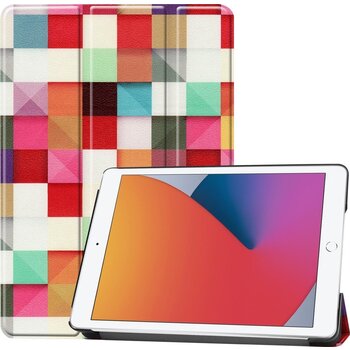 Apple iPad 8 10.2 (2020) Hoesje Book Case - Blokken