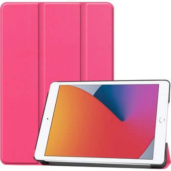 Betaalbare Hoesjes Apple iPad 8 10.2 (2020) Hoesje Book Case - Roze