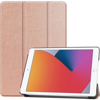 Apple iPad 8 10.2 (2020) Hoesje Book Case - Rose goud