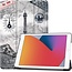 Apple iPad 8 10.2 (2020) Hoesje Book Case - Eiffeltoren