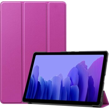 Betaalbare Hoesjes Samsung Galaxy Tab A7 (2020) Hoesje Book Case - Paars