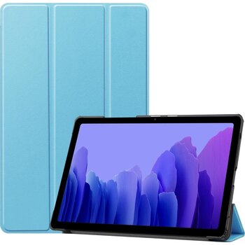 Betaalbare Hoesjes Samsung Galaxy Tab A7 (2020) Hoesje Book Case - Lichtblauw