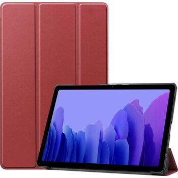 Samsung Galaxy Tab A7 (2020) Hoesje Book Case - Donkerrood