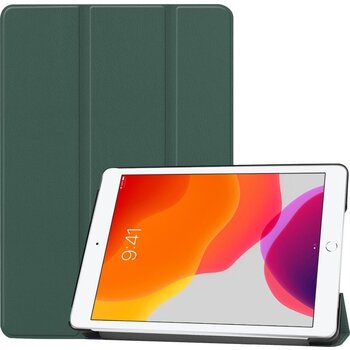 Apple iPad 7 10.2 (2019) Hoesje Book Case - Donkergroen