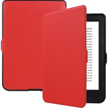 Betaalbare Hoesjes Kobo Nia Hoesje Book Case - Rood