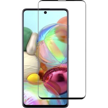 Samsung Galaxy A71 Screenprotector Screen Protector Beschermglas Screen Protector Beschermglas Tempered Glassered Glass Full Cover 3D -
