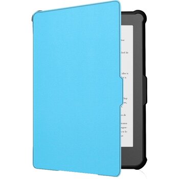 Betaalbare Hoesjes Kobo Clara HD Hoesje Book Case - Lichtblauw