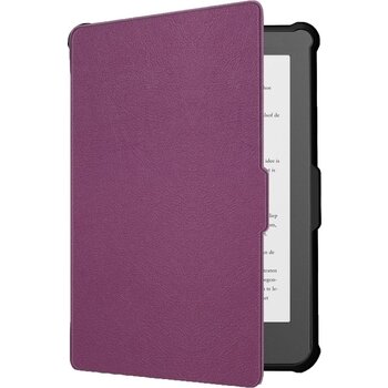 Betaalbare Hoesjes Kobo Clara HD Hoesje Book Case - Paars