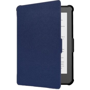 Betaalbare Hoesjes Kobo Clara HD Hoesje Book Case - Donkerblauw