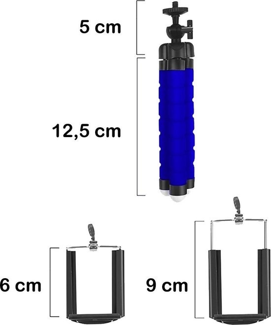 Temperatuurmeter universeel blauw koso - Fresh Parts