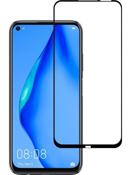 Huawei P40 Lite Screenprotector Screen Protector Beschermglas Screen Protector Beschermglas Tempered Glassered Glass Full Cover 3D -