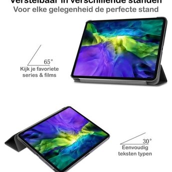 Apple iPad Pro 11 (2020) Hoesje Book Case - Zwart