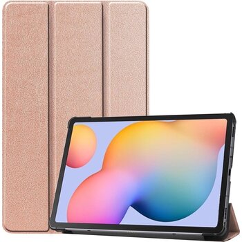 Samsung Galaxy Tab S6 Lite Hoesje Book Case - Rose goud