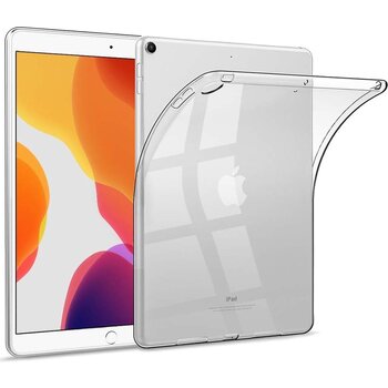 Betaalbare Hoesjes Apple iPad 7 10.2 (2019) Hoesje Back Cover - Transparant