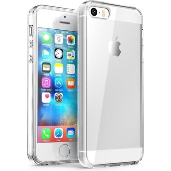 Apple iPhone 5/5s/SE Hoesje Siliconen Hoes Case Cover - Transparant