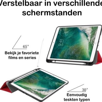 Apple iPad Air 2 9.7 (2014) Hoesje Book Case - Rood