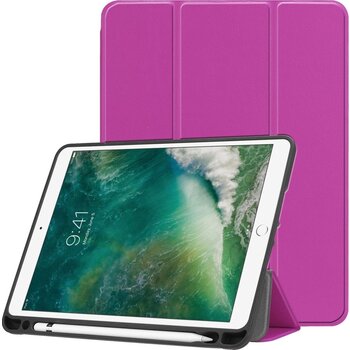 Betaalbare Hoesjes Apple iPad Air 2 9.7 (2014) Hoesje Book Case - Paars