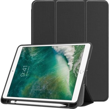 Betaalbare Hoesjes Apple iPad Air 2 9.7 (2014) Hoesje Book Case - Zwart