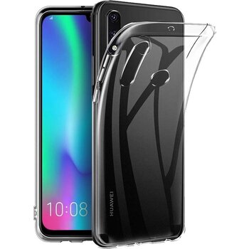 Betaalbare Hoesjes Huawei P30 Lite Hoesje Siliconen Hoes Case Cover - Transparant