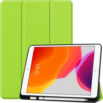 Apple iPad 7 10.2 (2019) Hoesje Book Case - Groen