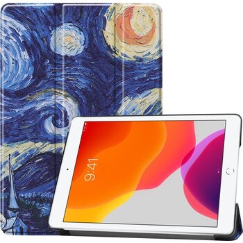 Betaalbare Hoesjes Apple iPad 7 10.2 (2019) Hoesje Book Case - Sterrenhemel