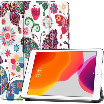 Betaalbare Hoesjes Apple iPad 7 10.2 (2019) Hoesje Book Case - Vlinders