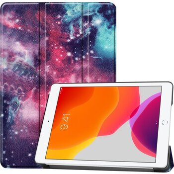 Betaalbare Hoesjes Apple iPad 7 10.2 (2019) Hoesje Book Case - Galaxy