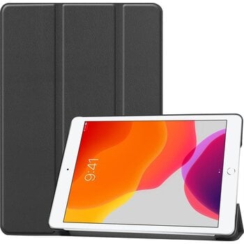 Betaalbare Hoesjes Apple iPad 7 10.2 (2019) Hoesje Book Case - Zwart