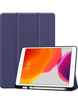 Apple iPad 7 10.2 (2019) Hoesje Book Case - Donkerblauw