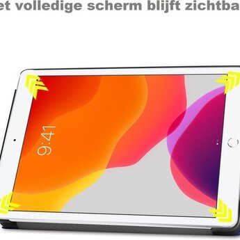 Apple iPad 7 10.2 (2019) Hoesje Book Case - x Sterrenhemel
