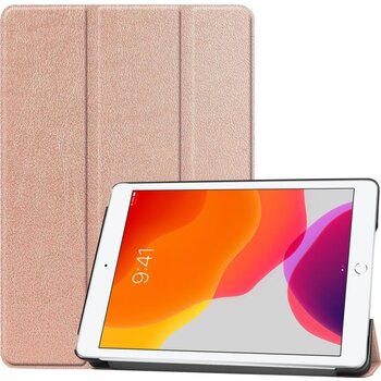 Apple iPad 7 10.2 (2019) Hoesje Book Case - Rose goud