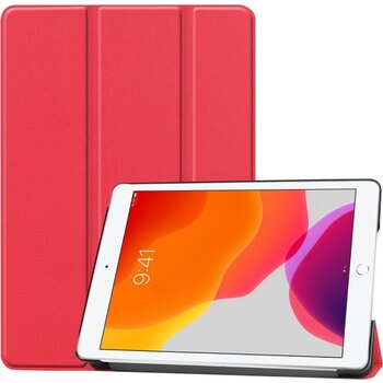 Apple iPad 7 10.2 (2019) Hoesje Book Case - Rood