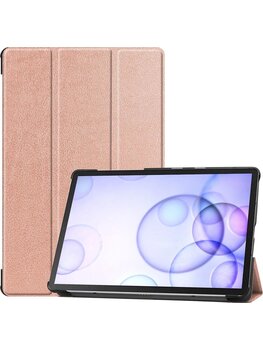 Samsung Galaxy Tab S6 Hoesje Book Case - Rose goud