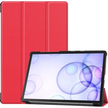 Samsung Galaxy Tab S6 Hoesje Book Case - Rood