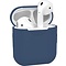  Siliconen Bescherm Hoesje Cover voor Apple AirPods 1 Case Blauw-Grijs