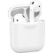  Siliconen Bescherm Hoesje Case Cover voor Apple AirPods 1 Hoes - Wit