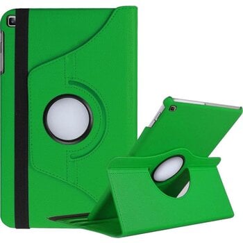 Betaalbare Hoesjes Samsung Galaxy Tab A 10.1 (2019) Hoesje Book Case - Groen