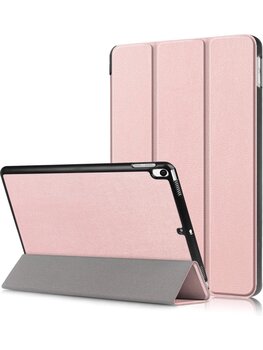 Apple iPad Air 3 10.5 (2019);Apple iPad Pro 10.5 (2017) Hoesje Book Case - Rose goud