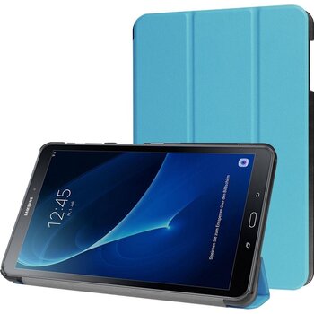 Betaalbare Hoesjes Samsung Galaxy Tab A 10.1 (2016) Hoesje Book Case - Lichtblauw