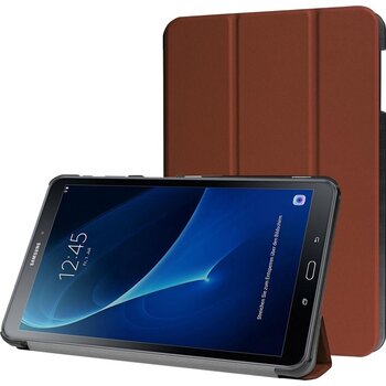 Betaalbare Hoesjes Samsung Galaxy Tab A 10.1 (2016) Hoesje Book Case - Bruin