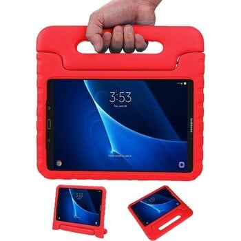 Betaalbare Hoesjes Samsung Galaxy Tab A 10.1 (2019) Hoesje Back Cover - Rood