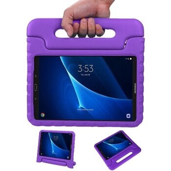 Betaalbare Hoesjes Samsung Galaxy Tab A 10.1 (2019) Hoesje Back Cover - Paars