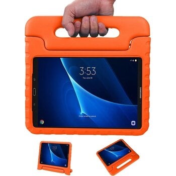 Betaalbare Hoesjes Samsung Galaxy Tab A 10.1 (2019) Hoesje Back Cover - Oranje