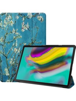 Samsung Galaxy Tab S5e Hoesje Book Case - Bloesem