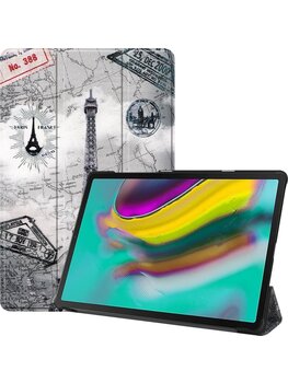 Samsung Galaxy Tab S5e Hoesje Book Case - Eiffeltoren