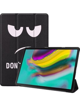 Samsung Galaxy Tab S5e Hoesje Book Case - Don't Touch Me